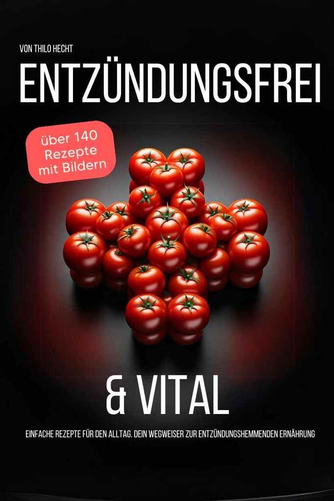 Das Buch Entzündungsfrei & Vital. Rezepte zur Entzündungshemmenden Ernährung.